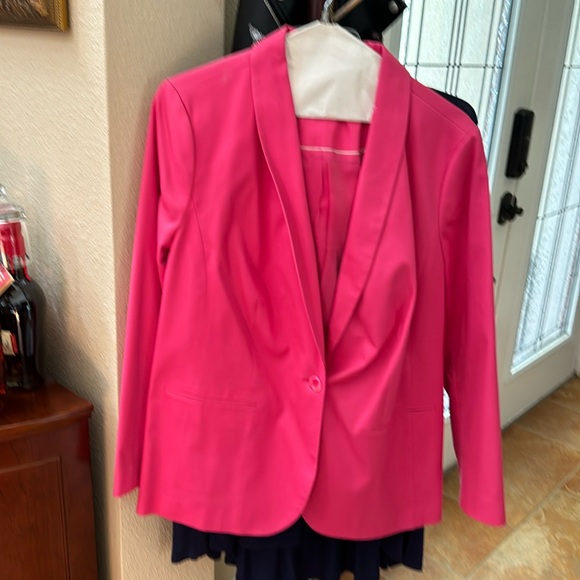 Talbots sz 20 hot pink blazer. - Picture 1 of 3